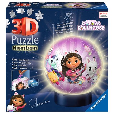 Ravensburger D Puzzle Gabby S Dollhouse Nachtlicht Puzzleball Teile