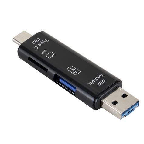 Newly Upgraded Version 5 In 1 Usb 30 Type C Usb Micro Usb Sd Tf