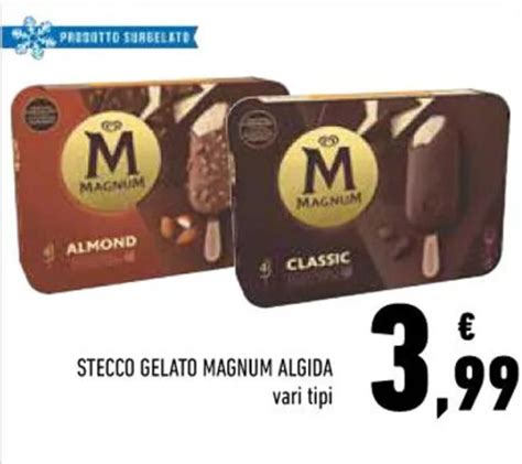 Stecco Gelato Magnum Algida Vari Tipi Offerta Di Conad