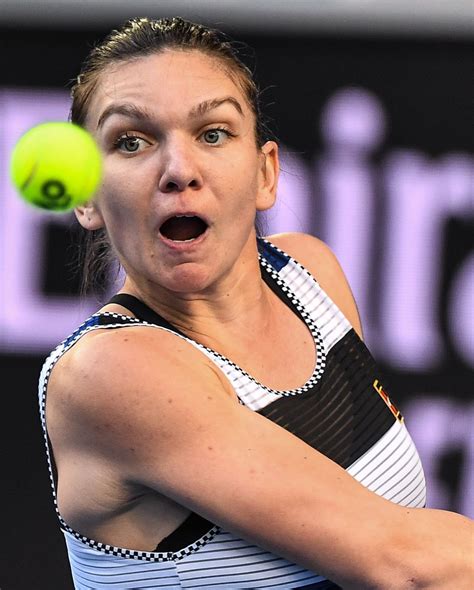 SIMONA HALEP at 2019 Australian Open at Melbourne Park 01/19/2019 ...