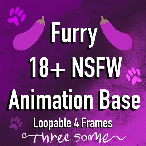 NSFW Gay Furry Fursona Animation Sketch Frames P U Threesome Art