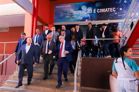 Deputados Visitam Senai Cimatec E Exaltam Excel Ncia Da Atividade