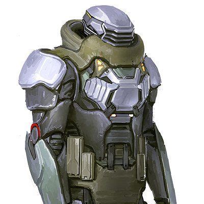 Artstation Oleg Ovigon Concept Infinity Master Chief