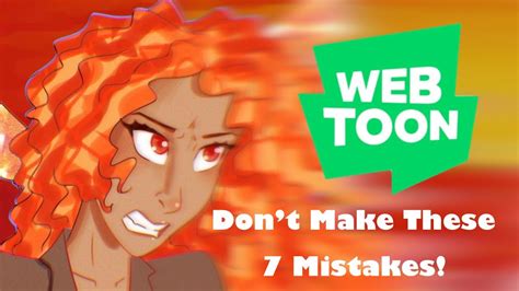 Dont Make These 7 Mistakes When Making Your First Webtoon YouTube