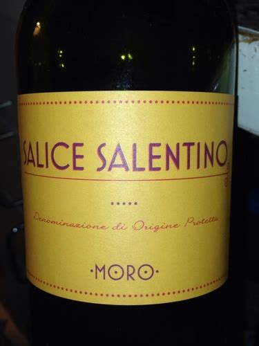 Moro Salice Salentino Vivino