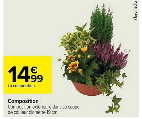 Promo Composition Chez Carrefour ICatalogue Fr