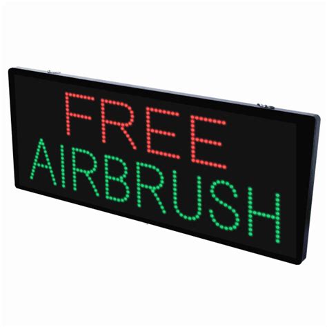 Berkeley Beauty Company Inc 2 In 1 Led Sign Free Airbrush Led Sign