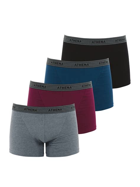 Lot de 4 boxers homme Eco Pack Athéna Homme Daxon