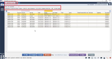 Ek Senet Listesi Ekranlar Na Yeni Alan Eklendi D A Akademi
