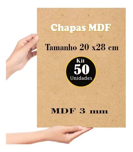 Placa Chapa Mdf Cru X A Und Mm Quadros Artesanato Mercadolivre