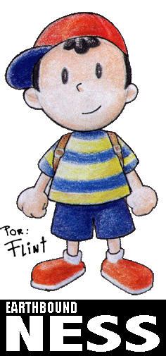 Earthbound Ness By Flintofmother3 On Deviantart