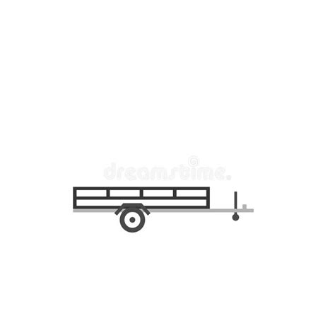 Trailer Icon Stock Illustrations 34202 Trailer Icon Stock