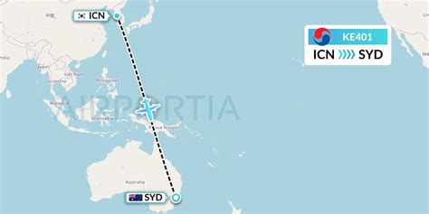 KE401 Flight Status Korean Air Seoul To Sydney KAL401