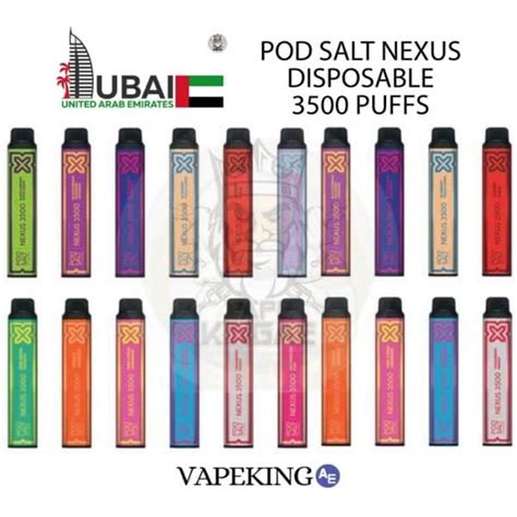 Buy Pod Salt Nexus Puffs Disposable Vape In Dubai U A E