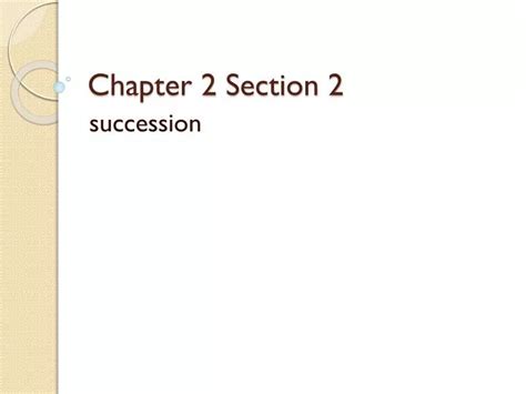 Ppt Chapter 2 Section 2 Powerpoint Presentation Free Download Id 1973405