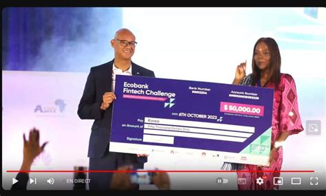 Ecobank Fintech Challenge 2023 Magalie Gauze Sanga Remporte Les 50