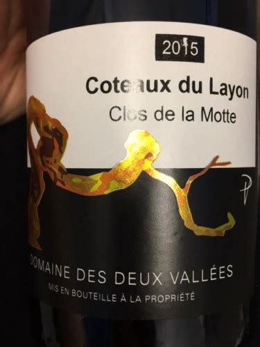 Deux Vallees Clos de La Motte Côteaux du Layon Vivino US