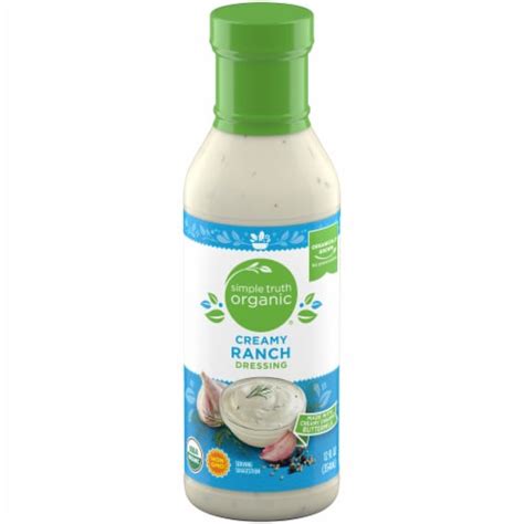 Simple Truth Organic® Creamy Ranch Salad Dressing 12 Fl Oz Frys Food Stores