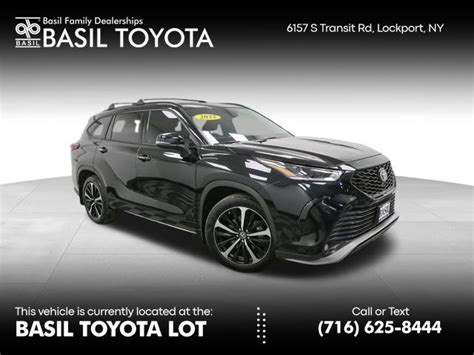 Pre Owned 2022 Toyota Highlander Xse 4d Sport Utility In Orchard Park 109849 Robert Basil