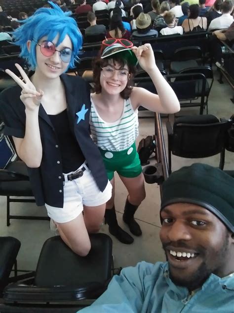 The Gorillaz 2d Cosplay