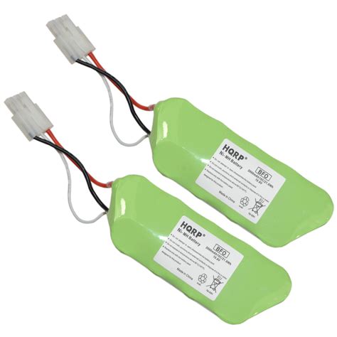 2 Pack HQRP Battery For Shark SV1110 SV1110N Freestyle Navigator Vacuum