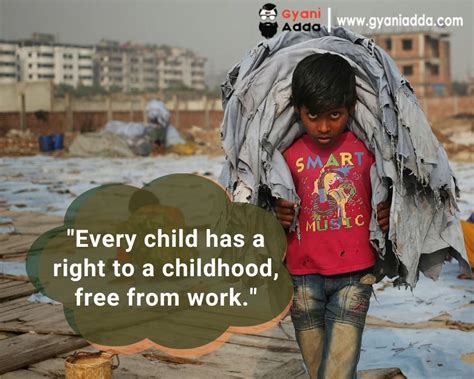 World day against child labour quotes and Slogans, Image – Gyani Adda