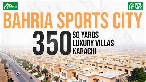 Bahria Sports City Villas Karachi Luxury Sq Yards Youtube