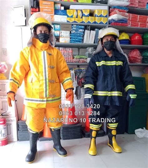 FIREMAN SUIT Set Fireman Suit Double Jacket on Carousell