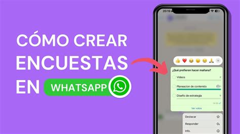 Cómo Crear Encuestas En WhatsApp Tutorial Paso A Paso YouTube