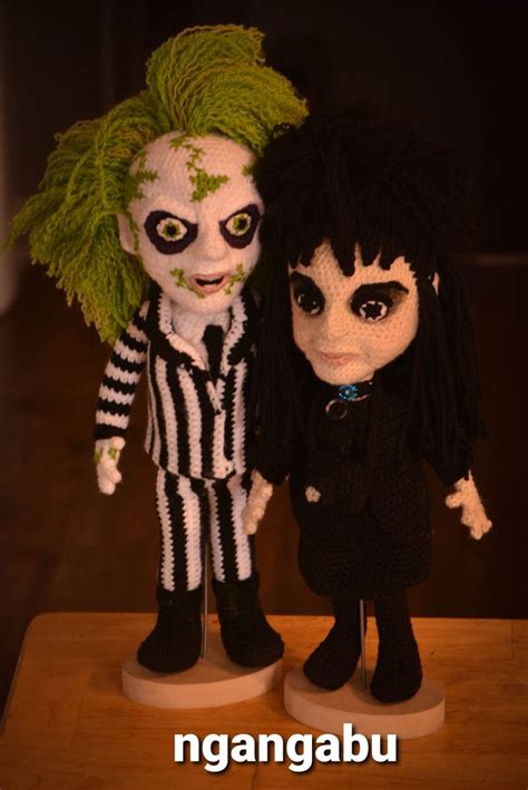 Beetlejuice Amigurumi Crochet Doll Pattern Crochet Edging Patterns