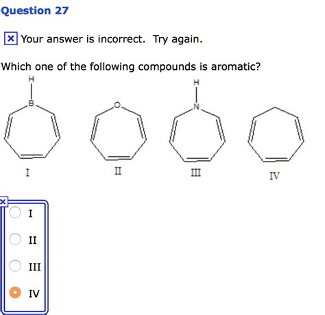 Solved Question Your Answer Is Incorrect Try Again Which One Of