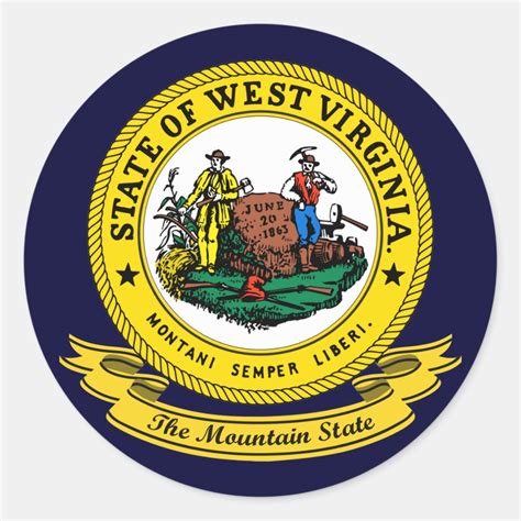 West Virginia Seal | Zazzle