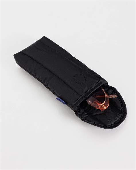 Puffy Glasses Sleeve Black Baggu