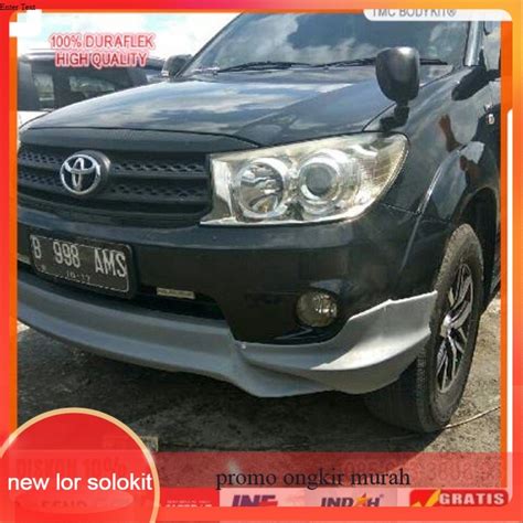 Jual Bodykit Fortuner Trd 2005 2011 Depan Body Kit Bemper Wo Kuat