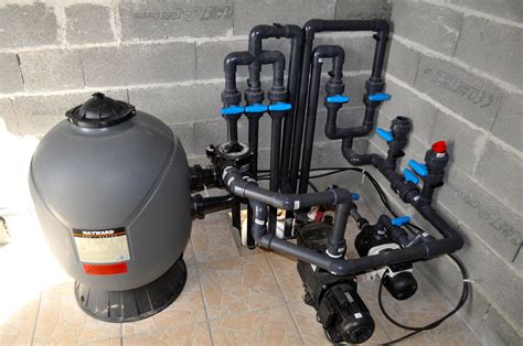 Système de filtration Piscine en blocs polystyrène Piscine en kit