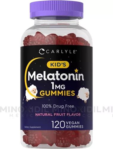 Carlyle Melatonina 1mg Para Niños Sabor A Fruta 120 Gomitas en venta en