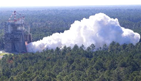 La Nasa Inicia Ensayos Finales De Su Renovado Motor De Cohete Lunar