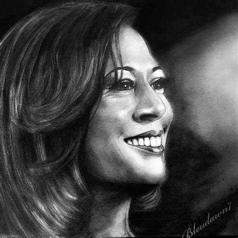 Kamala Harris Drawing By Nikki Whitehurst Fine Art America