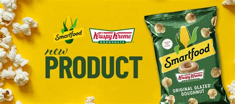 Smartfood Popcorn And Krispy Kreme Unveil Iconic Flavor Mashup With