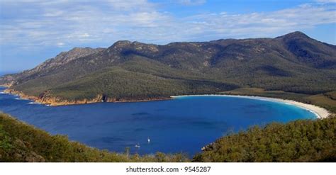 Wineglass Bay Freycinet National Park Tasmania Stock Photo 9545287 ...