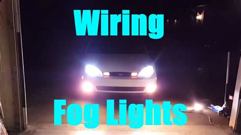 Installing Fog Lights On A Ford Focus Youtube