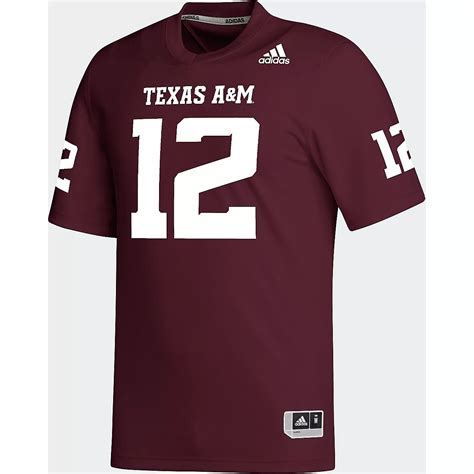 adidas Men's Texas A&M University Home Replica Football Jersey | Academy