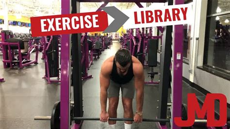 Smith Machine Stiff Leg Deadlift Exercise Library Hamstrings Youtube