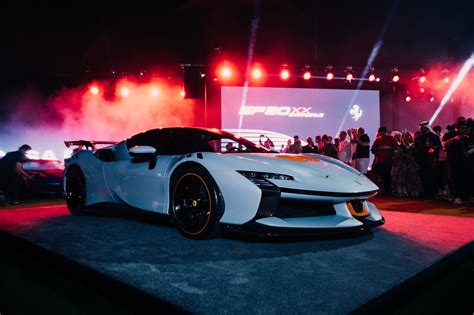 Ferrari Sf Xx Stradale Debuts In The Region At Casa Ferrari Abu Dhabi