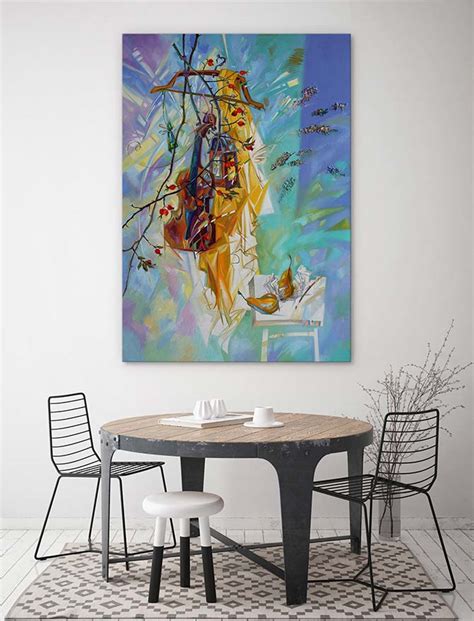 Large wall art - how to supersize your style with large canvas prints