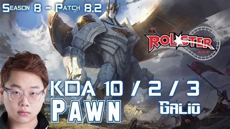 Kt Pawn Galio Vs Corki Mid Patch Kr Ranked Youtube