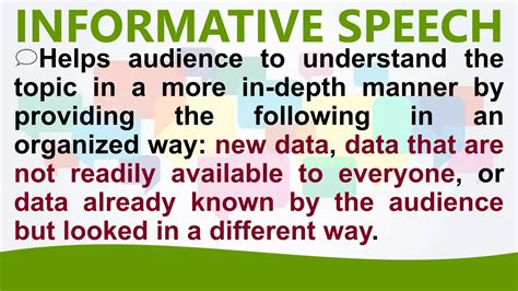 Types Of Speeches Ppt