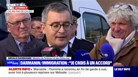 Loi Immigration Je Crois à Un Accord Qui Se Rapprocherait Du Texte Du Sénat Affirme Gérald