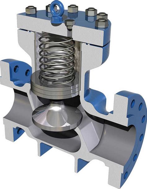 Cross Section Piston Check Valve Sjs Enersol