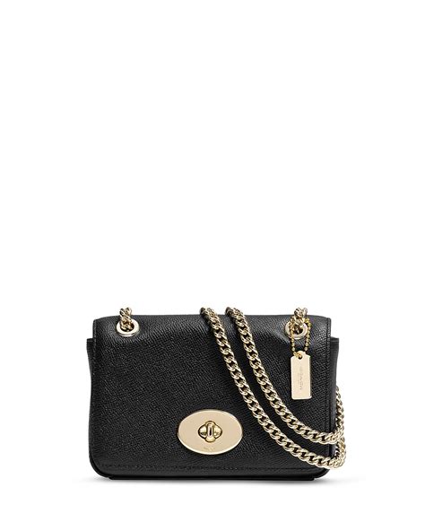 Coach Mini Chain Crossbody In Leather Bloomingdales